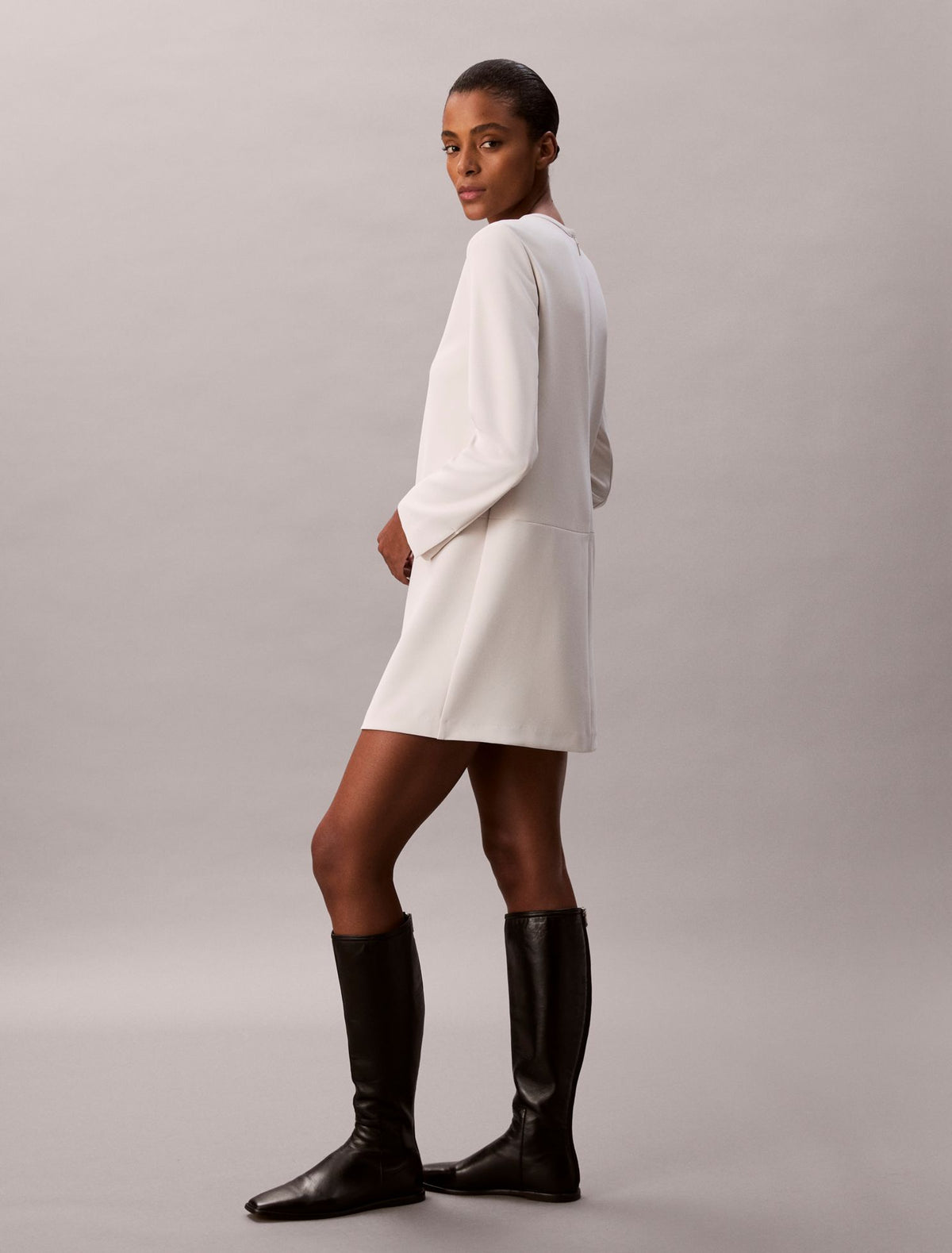 Crepe Tailored Mini Dress - Calvin Klein Women