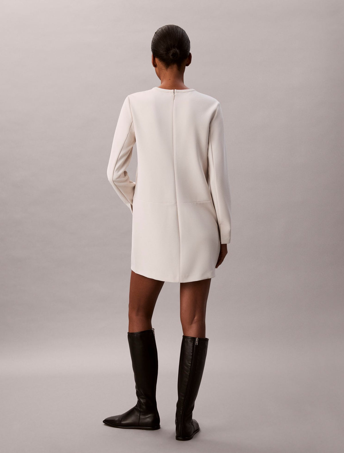 Crepe Tailored Mini Dress - Calvin Klein Women