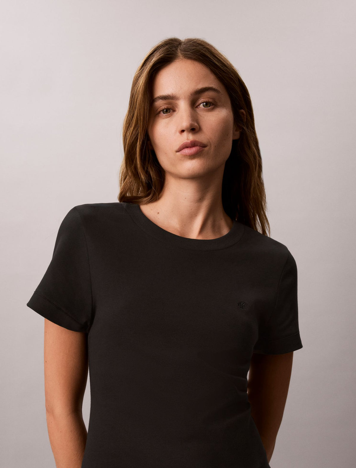 Monogram Mini T-Shirt Dress - Calvin Klein Women