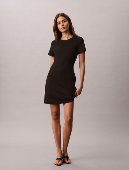 Monogram Mini T-Shirt Dress - Calvin Klein Women