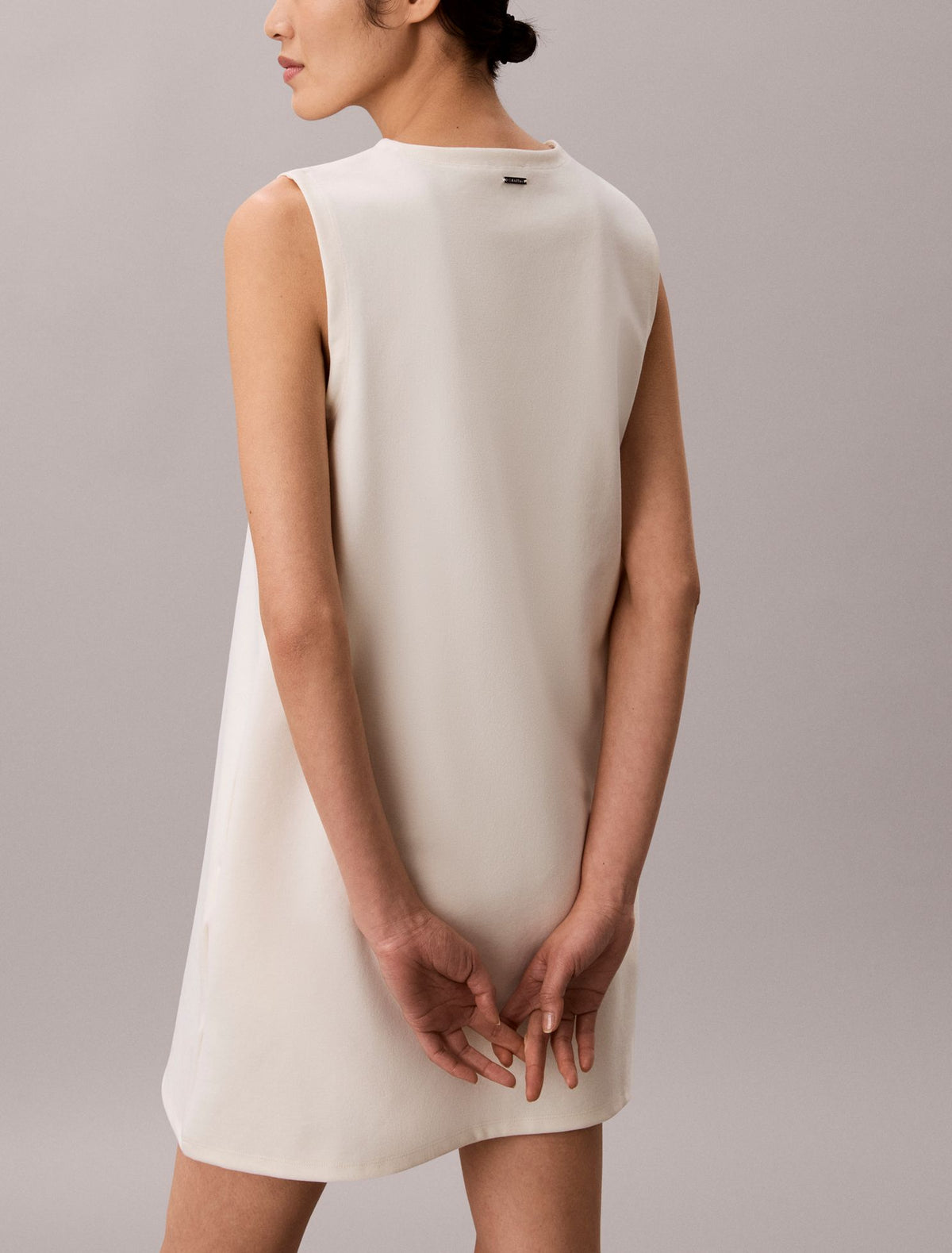 Interlock V-Neck Mini Dress - Calvin Klein Women