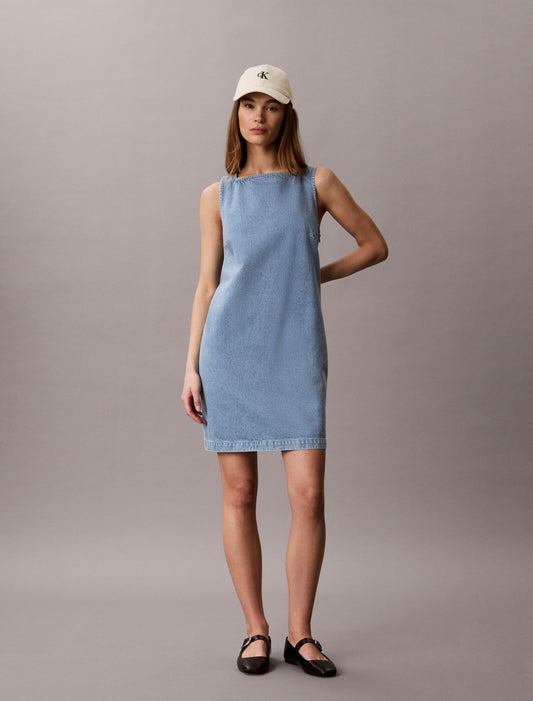 Denim Shift Dress - Calvin Klein Women