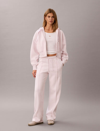 Logo Tape Fleece Hoodie - Calvin Klein Women