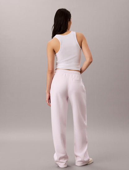 Logo Tape Fleece Sweatpants - Calvin Klein Women