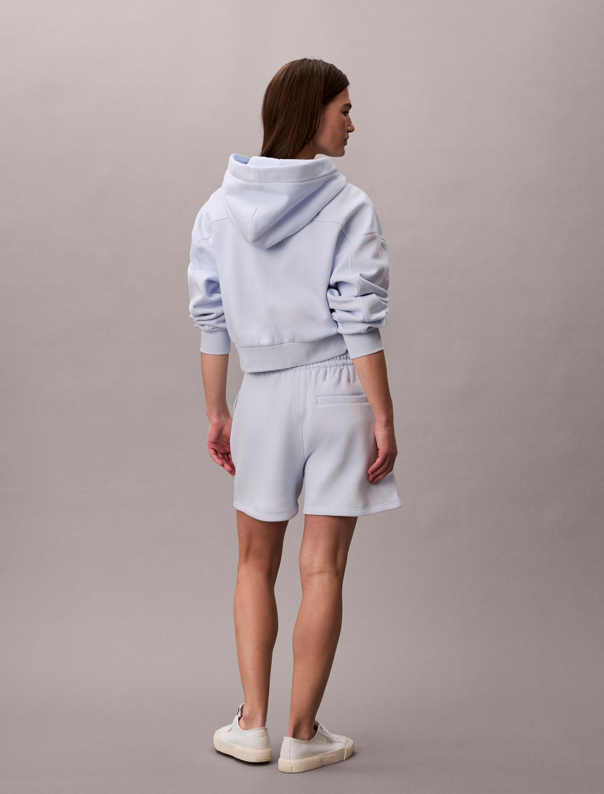 Logo Tape Fleece Shorts - Calvin Klein Women