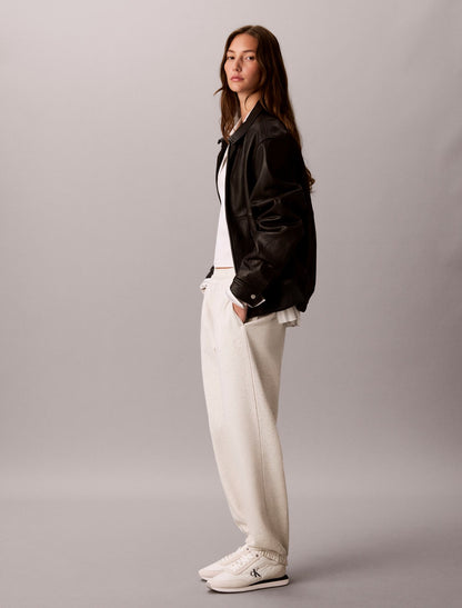 Monogram Fleece Joggers - Calvin Klein Women