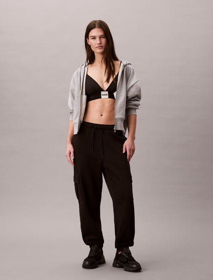 Monogram Fleece Cargo Joggers - Calvin Klein Women