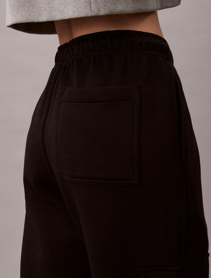 Monogram Fleece Cargo Joggers - Calvin Klein Women