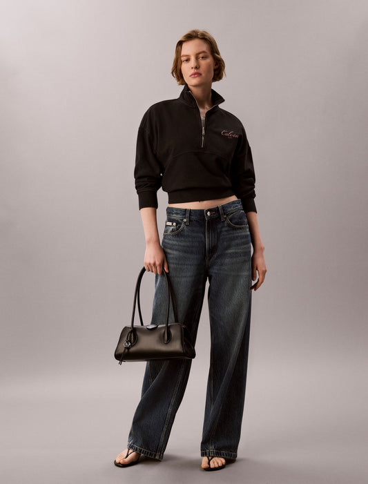French Terry Zip Sweatshirt - Calvin Klein Women