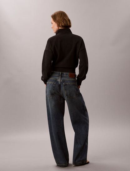 French Terry Zip Sweatshirt - Calvin Klein Women