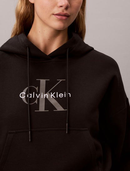 Monologo Fleece Hoodie - Calvin Klein Women