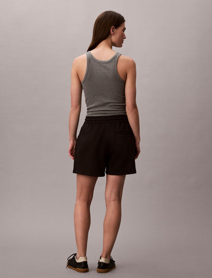 Logo Tape Fleece Shorts - Calvin Klein Women