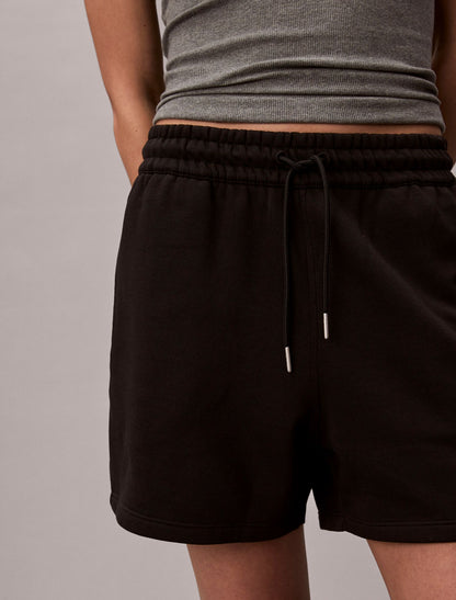 Logo Tape Fleece Shorts - Calvin Klein Women