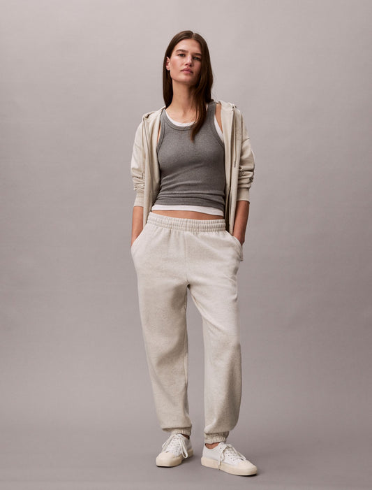 Monogram Fleece Joggers - Calvin Klein Women