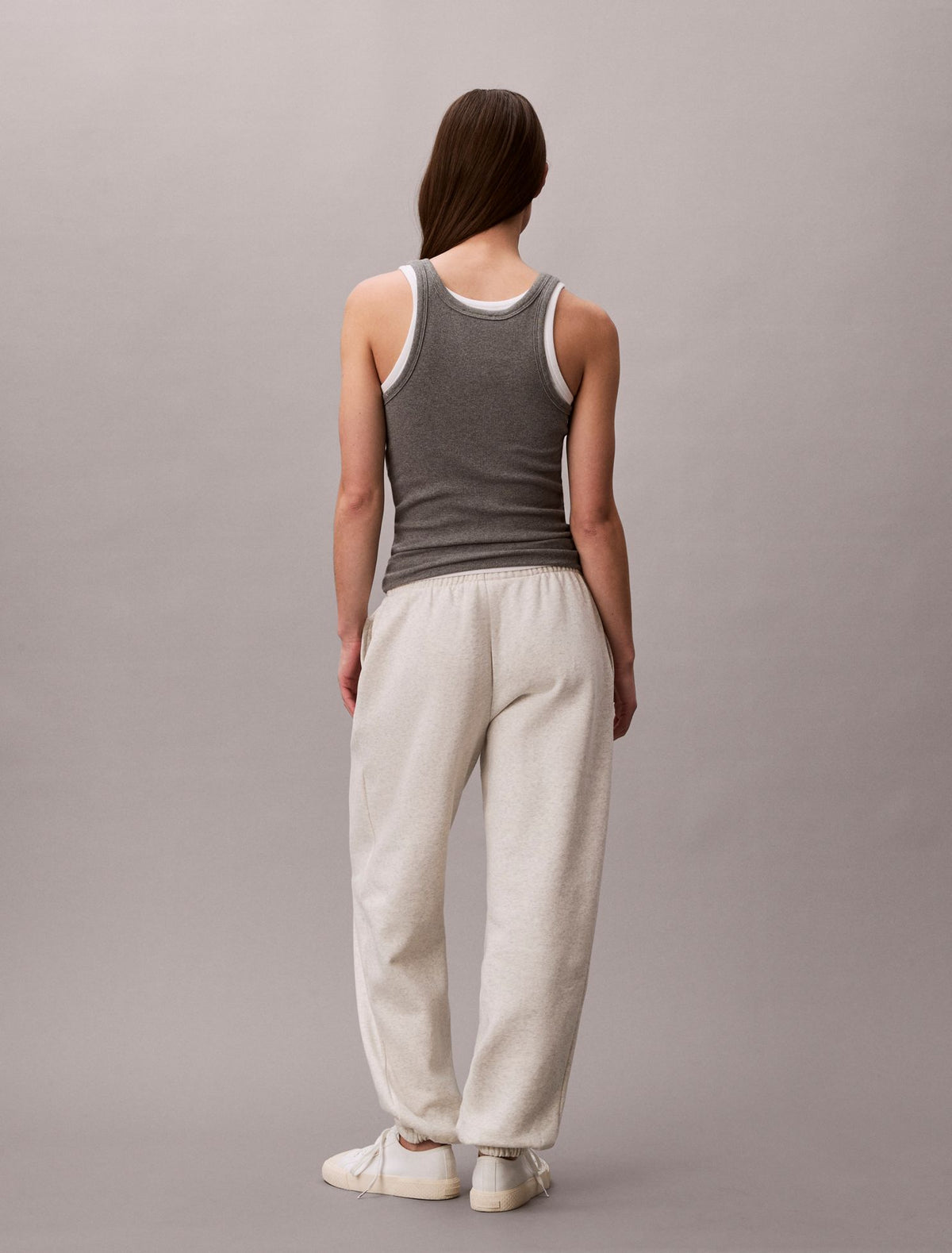 Monogram Fleece Joggers - Calvin Klein Women