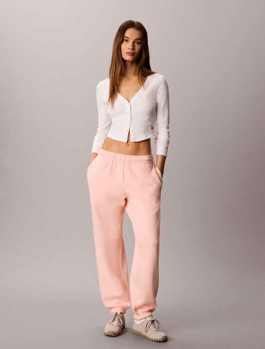 Monogram Fleece Jogger - Calvin Klein Women