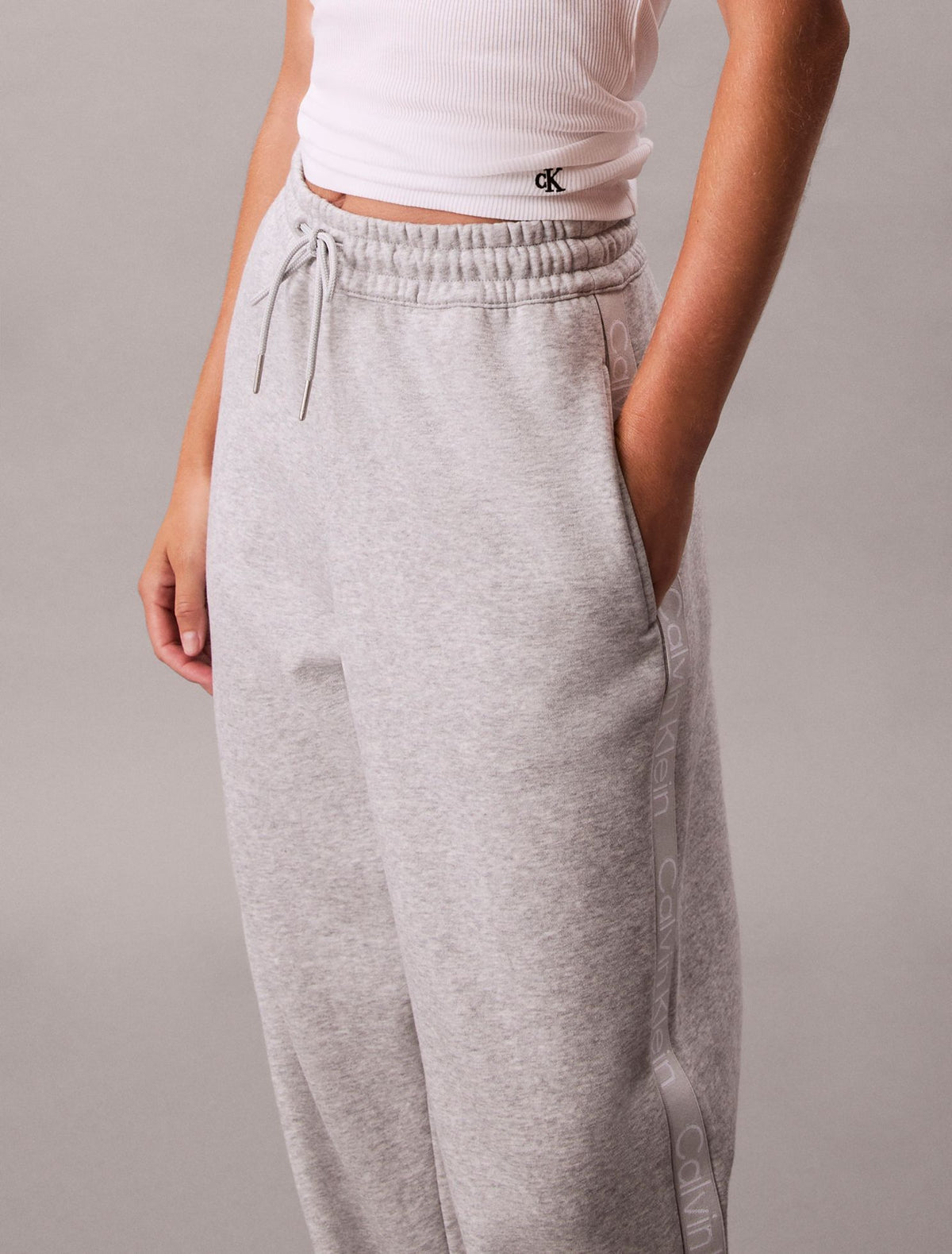 Logo Tape Sweatpants - Calvin Klein Women