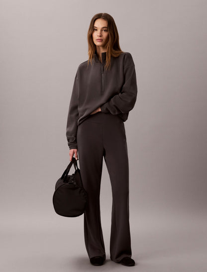 Ultra Soft Knit 1/4 Zip Sweatshirt - Calvin Klein Women