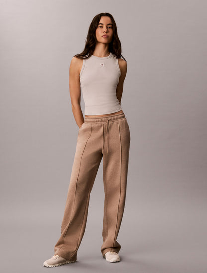Logo Tape Fleece Sweatpants - Calvin Klein Women