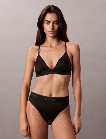 Icon Shine Swim Triangle Bikini Top - Calvin Klein Women