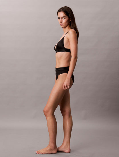 Icon Shine Swim Triangle Bikini Top - Calvin Klein Women